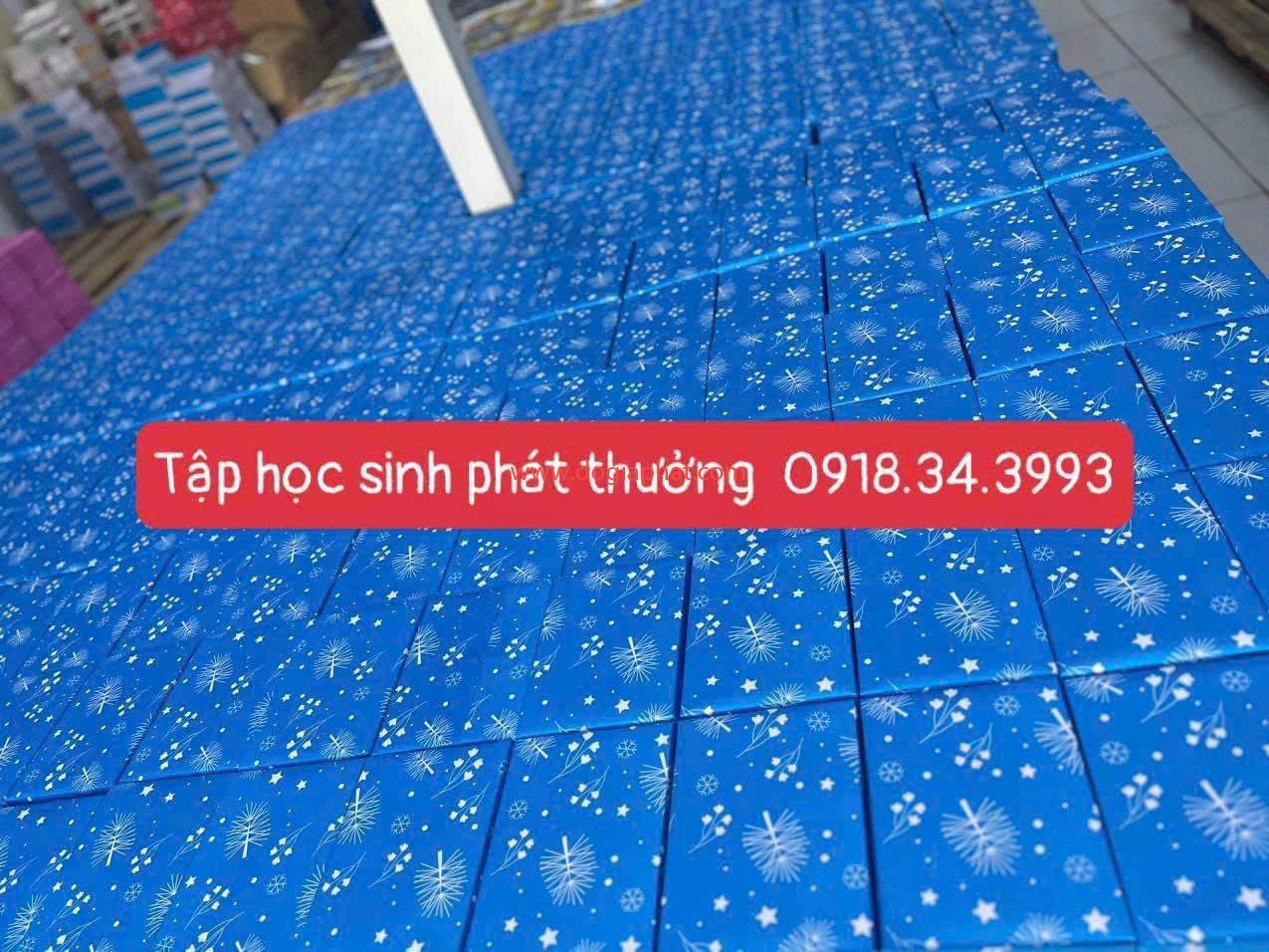 NHẬN SẢN XUẤT IN ẤN TẬP HỌC SINH THEO YÊU CẦU VÀ GÓI QUÀ PHÁT THƯỞNG GIÁ SỈ BAO VAT RẺ NHẤT TPHCM 