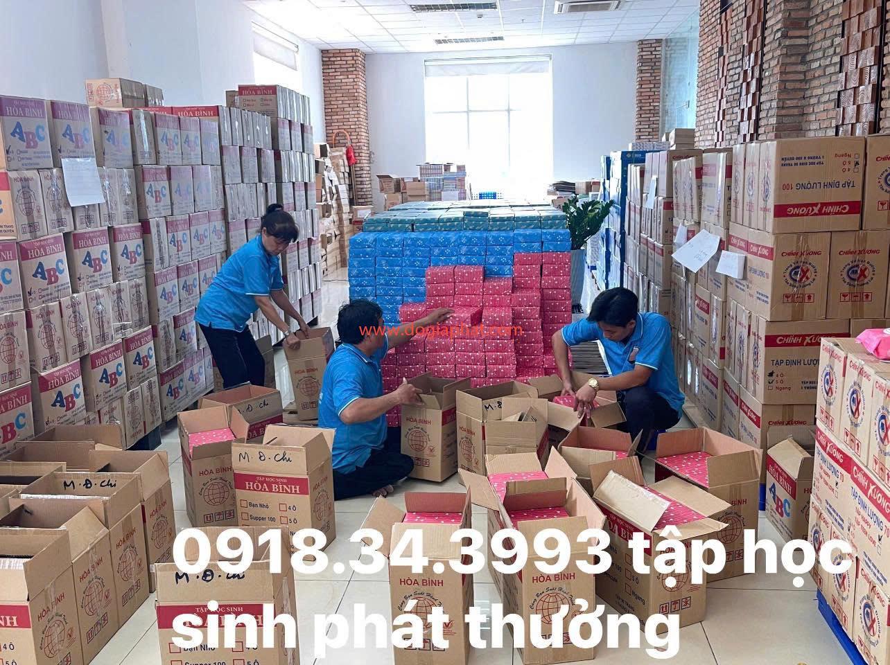 SẢN XUẤT IN ẤN TẬP HỌC SINH PHÁT THƯỞNG THEO YÊU CẦU CÓ GÓI QUÀ GIÁ SỈ BAO VAT RẺ NHẤT TPHCM 
