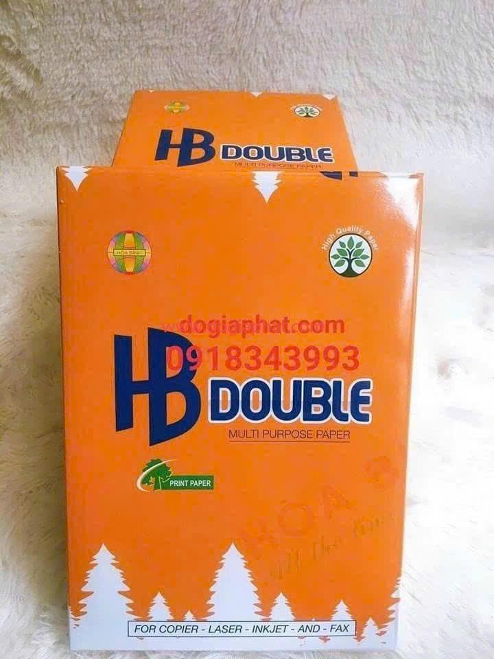 GIẤY HB DOUBLE A4 70 GIÁ SỈ BAO VAT 