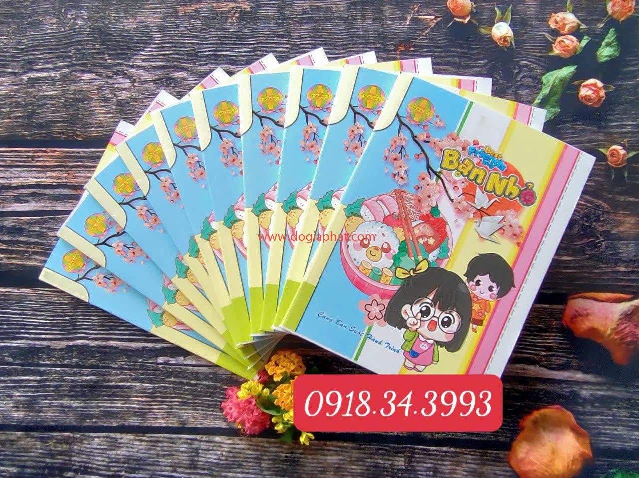 TẬP HỌC SINH BẠN NHỎ HÒA BÌNH ĐL 100GSM 96 TRANG 