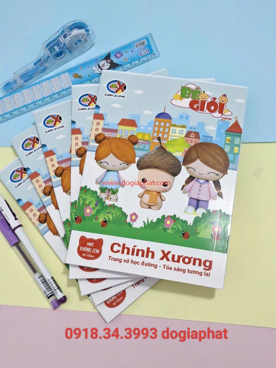 TẬP HỌC SINH BÉ GIỎI CHÍNH XƯƠNG 96 TRANG GIÁ SỈ 