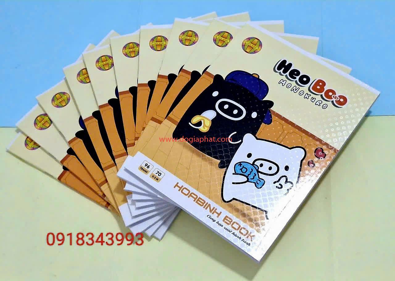 TẬP HỌC SINH HEOBOO HÒA BÌNH 96 TRANG GIÁ SỈ