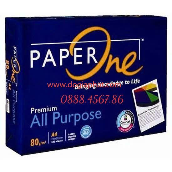 GIẤY PAPER ONE A4 80 GIÁ SỈ BAO VAT 