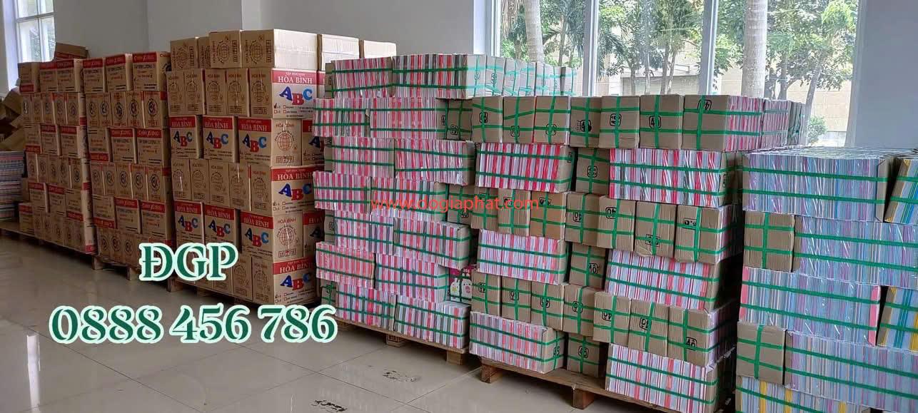 SẢN XUẤT TẬP HỌC SINH QUẢNG CÁO, KHUYẾN MÃI 
