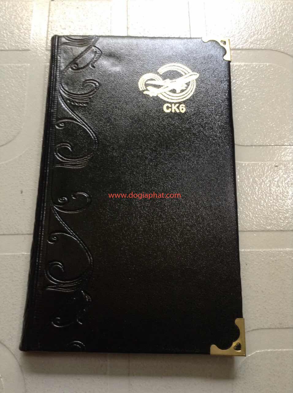 SỔ BÌA DA CK6